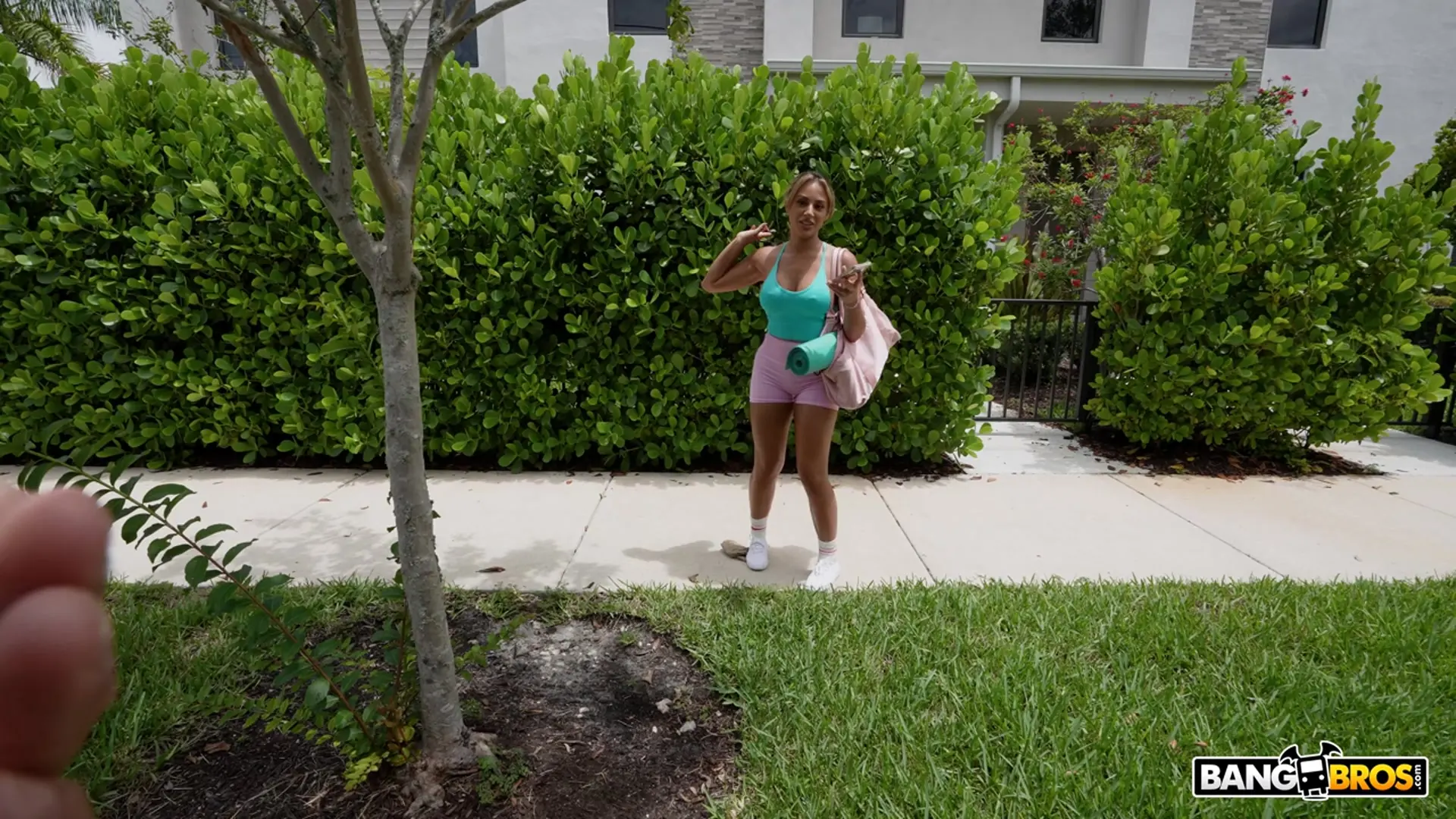 Bangbros 'Stretching My Pussy Before Yoga' starring Monica Minx (Photo 68)