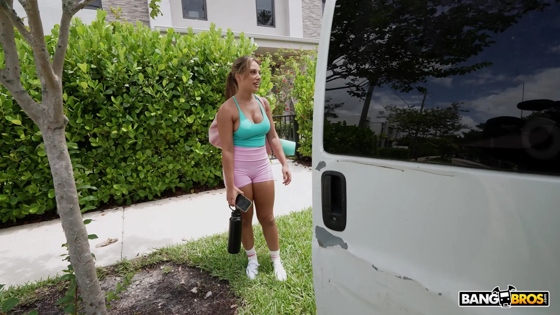 Bangbros 'Stretching My Pussy Before Yoga' starring Monica Minx (Photo 408)