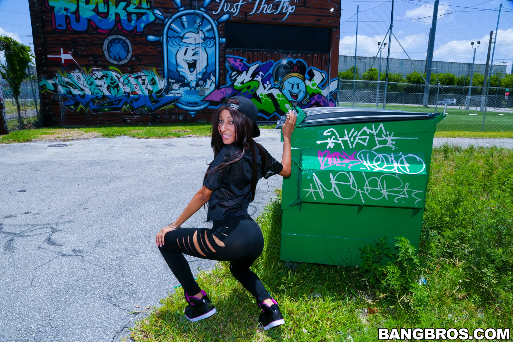 Nadia Nicole in 'Petite black girl swallows big cock' from 'Bangbros' (Photo 1) Bangbros 'Petite black girl swallows big cock' starring Nadia Nicole (Photo 1)