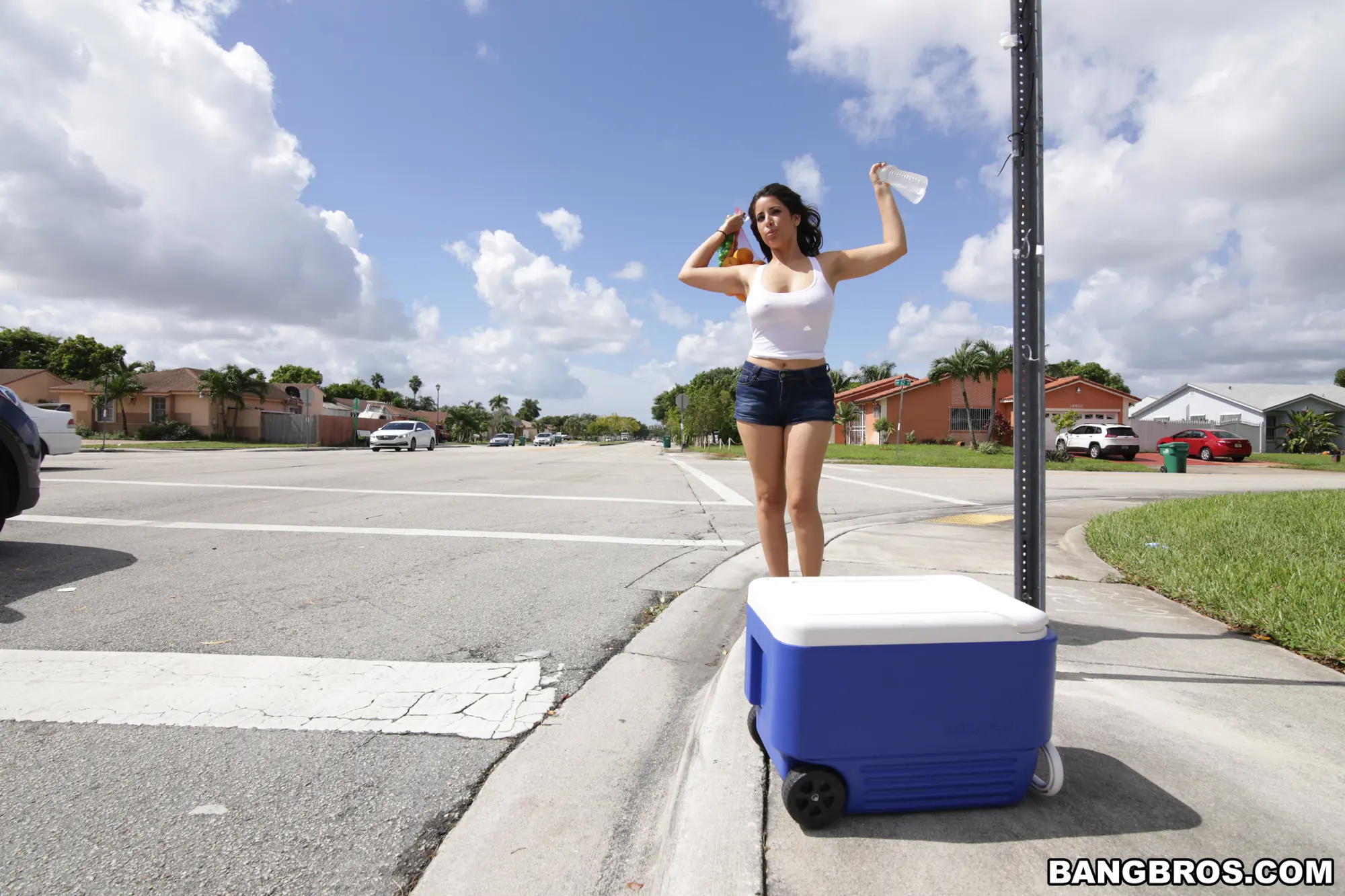 Bangbros 'slangs oranges and a fat ass' starring Nina Lopez (Photo 1)