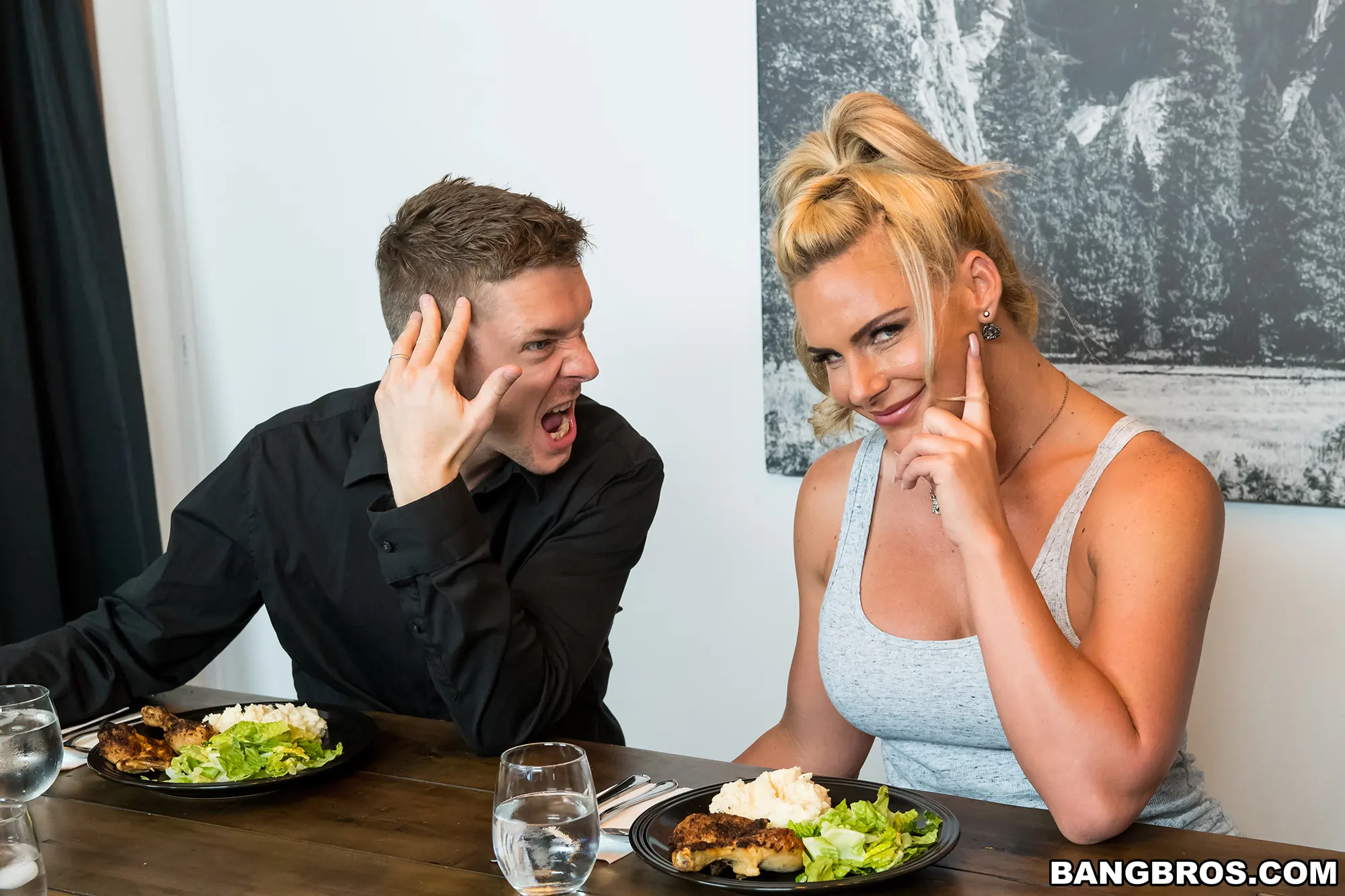 Bangbros 'Thankful for a Wild 3some' starring Phoenix Marie (Photo 13)