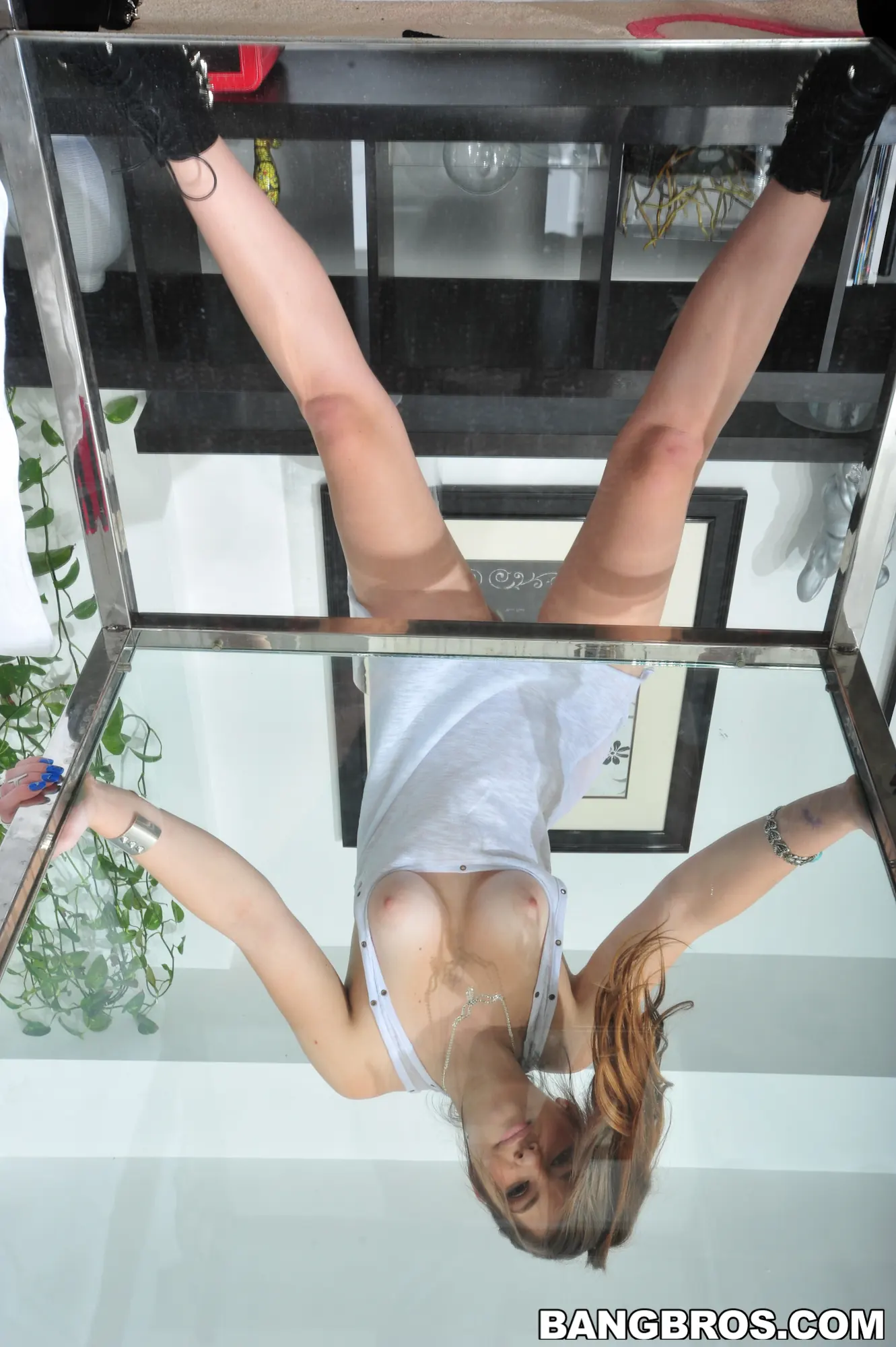 Bangbros 'She's only 18 and has awesome big natural tits' starring Pocahontas Jones (Photo 234)