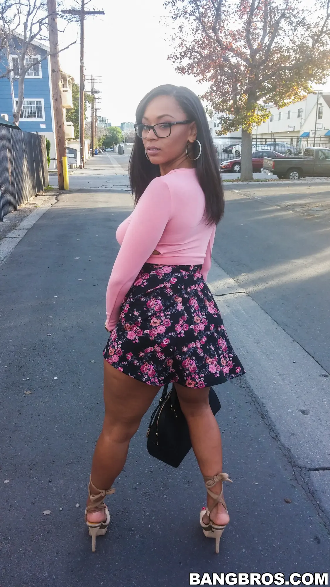 Bangbros '¡En lo profundo de ese coño de chocolate!' protagonizando Porsha Carrera (foto 21)