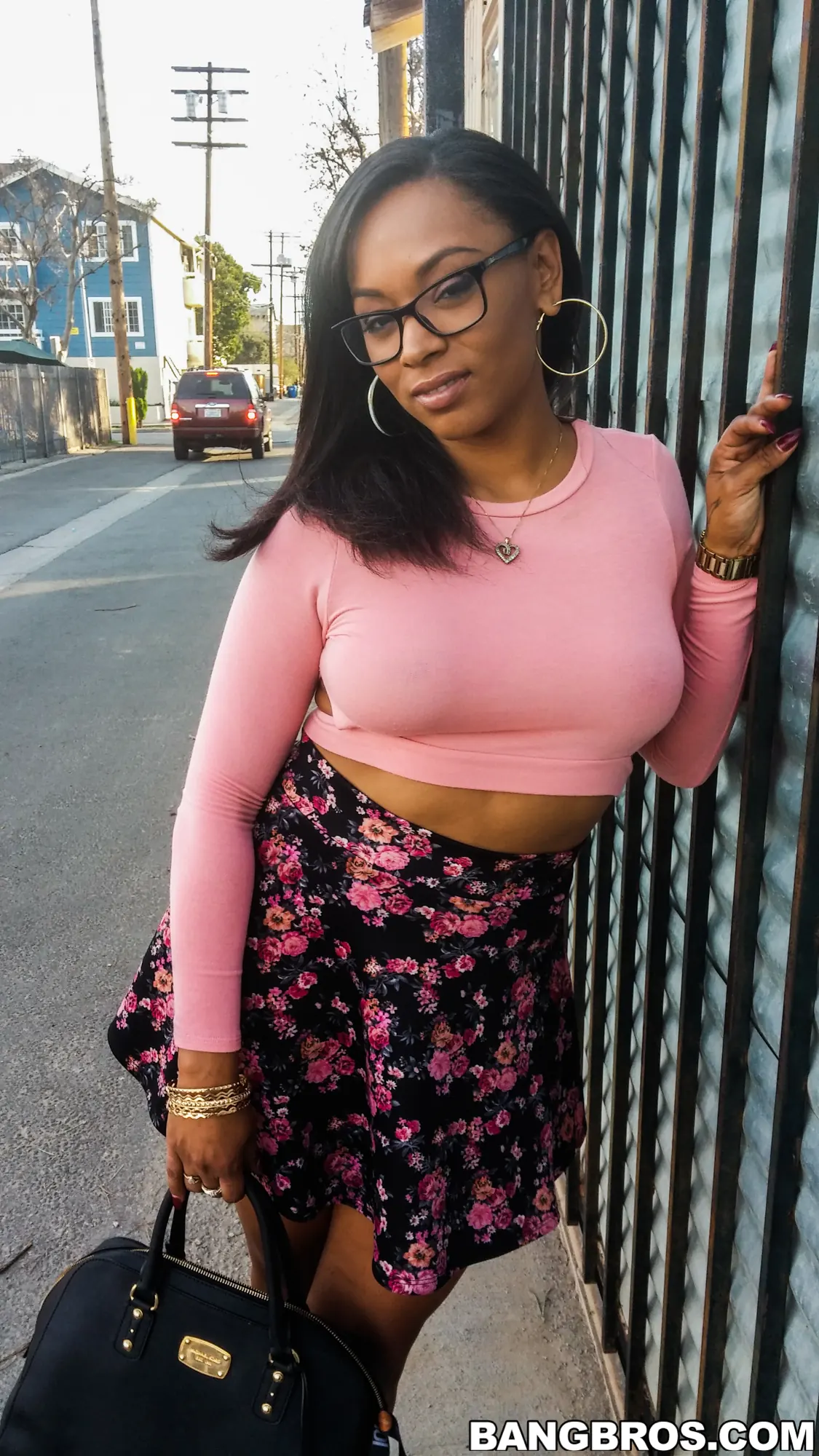 Bangbros '¡En lo profundo de ese coño de chocolate!' protagonizando Porsha Carrera (foto 28)