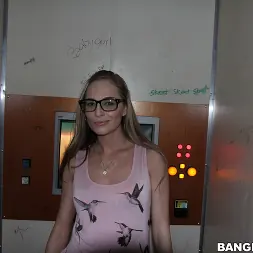 Roxy Rox in 'Bangbros' Petite blonde amateur sucks 3 cocks (Thumbnail 1)