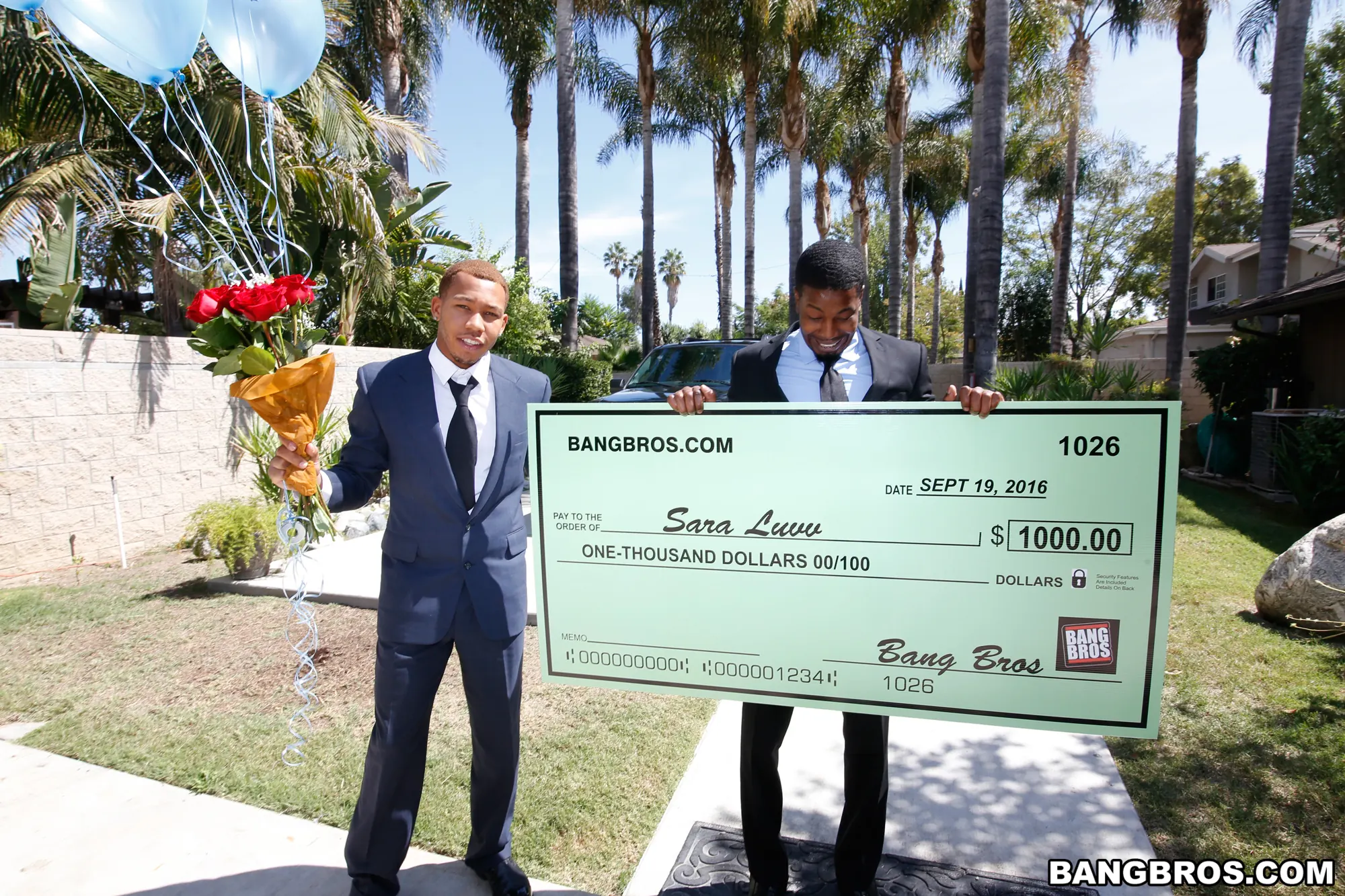 Bangbros 'Takes On 2 Monster Cocks' starring Sara Luvv (Photo 1)