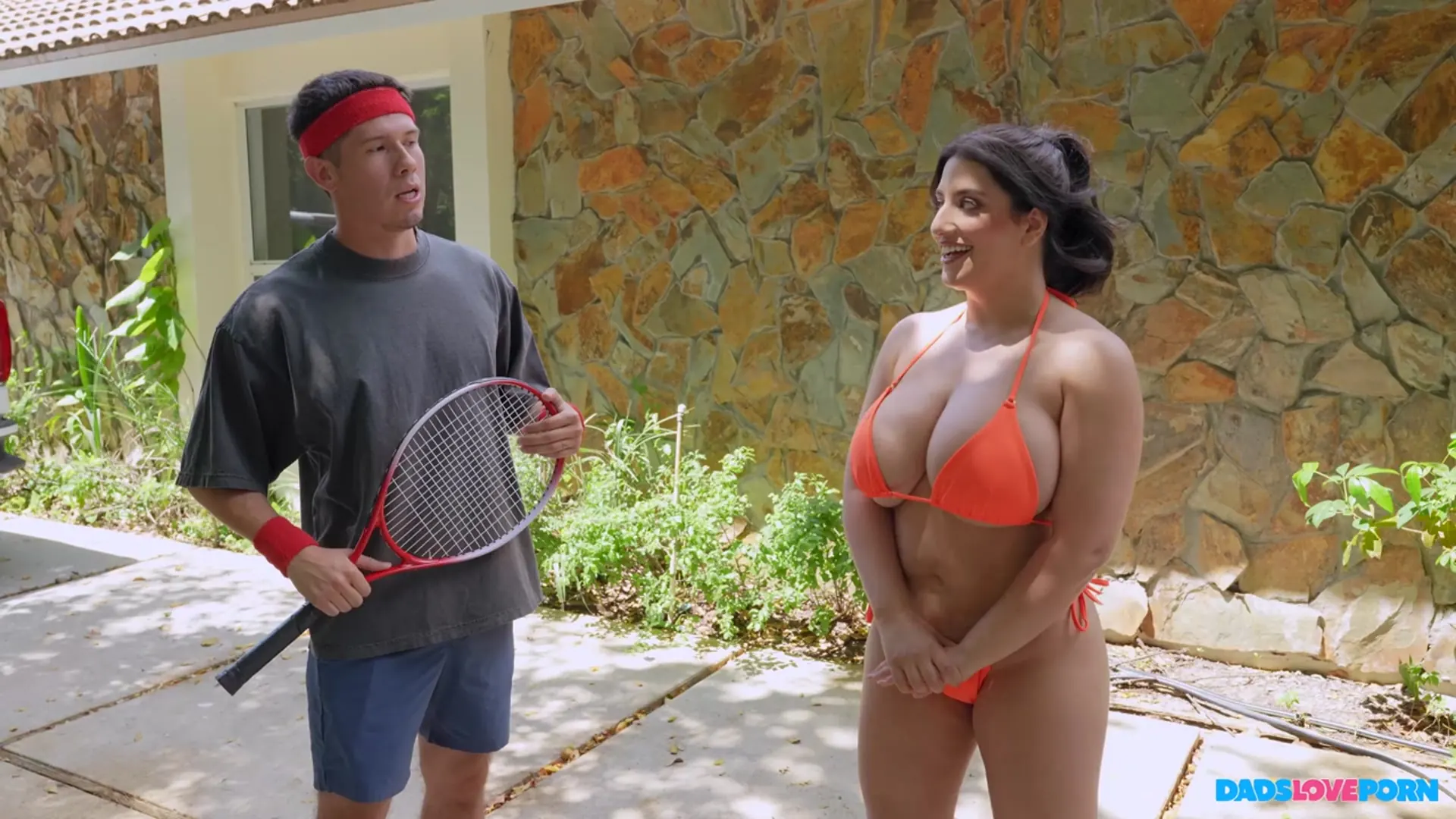 Bangbros 'Horny Family Tennis Game' starring Sarah Arabic (Photo 46)