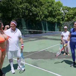 Sarah Arabic in 'Bangbros' Horny Family Tennis Game (Thumbnail 92)