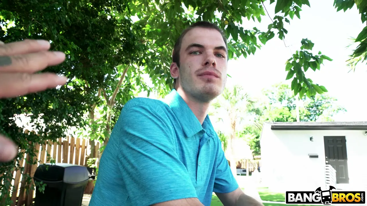 Bangbros 'Sarai Sucks Off the Newbie' starring Sarai Minx (Photo 1)