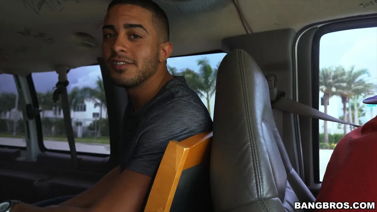 Bangbros 'Sasha catches a ride and some cock' starring Sasha Yamagucci (Photo 1)