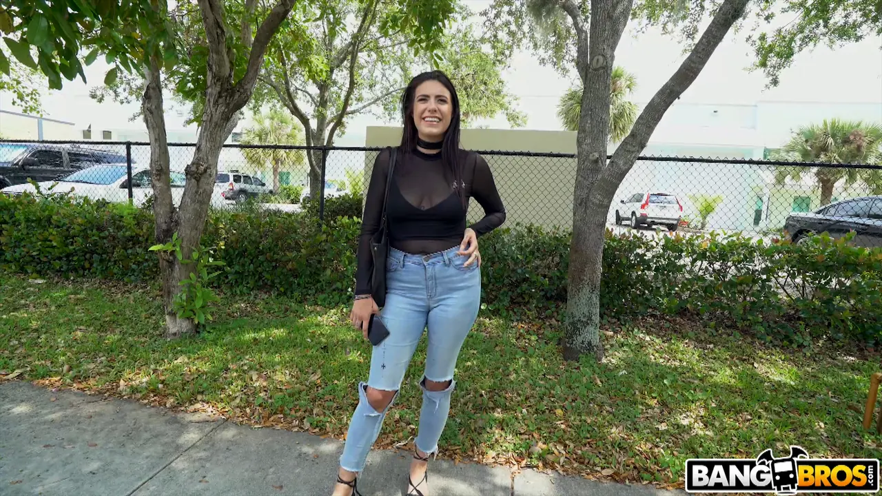 Bangbros 'First Date on The Bus' starring Selene Sinclair (Photo 41)