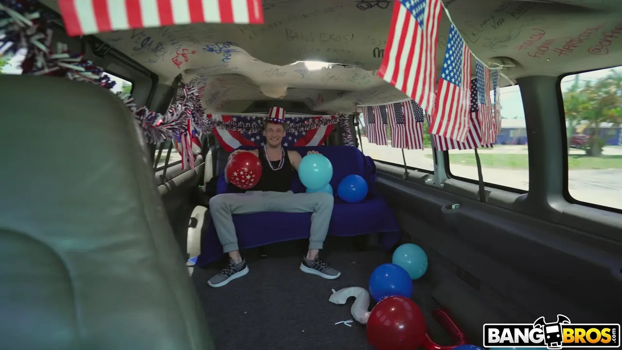 Bangbros '4th of July Celebration on The Bus' starring Stella Raee (Photo 1)