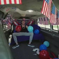 Stella Raee in 'Bangbros' 4th of July Celebration on The Bus (Thumbnail 1)