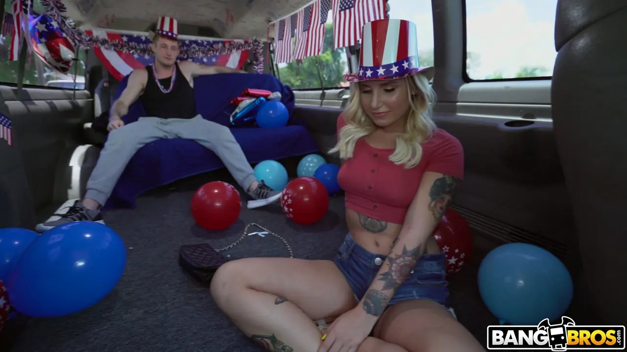 Bangbros '4th of July Celebration on The Bus' starring Stella Raee (Photo 80)