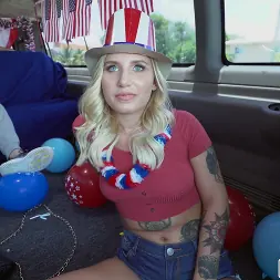 Stella Raee in 'Bangbros' 4th of July Celebration on The Bus (Thumbnail 100)
