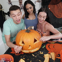 Tia Cyrus in 'Bangbros' Swalloween Treat (Thumbnail 69)