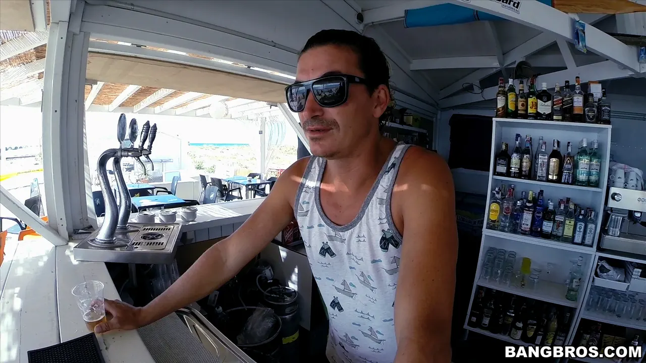 Bangbros 'Hot Sex On The Public Beach' starring Tina Hot (Photo 1)