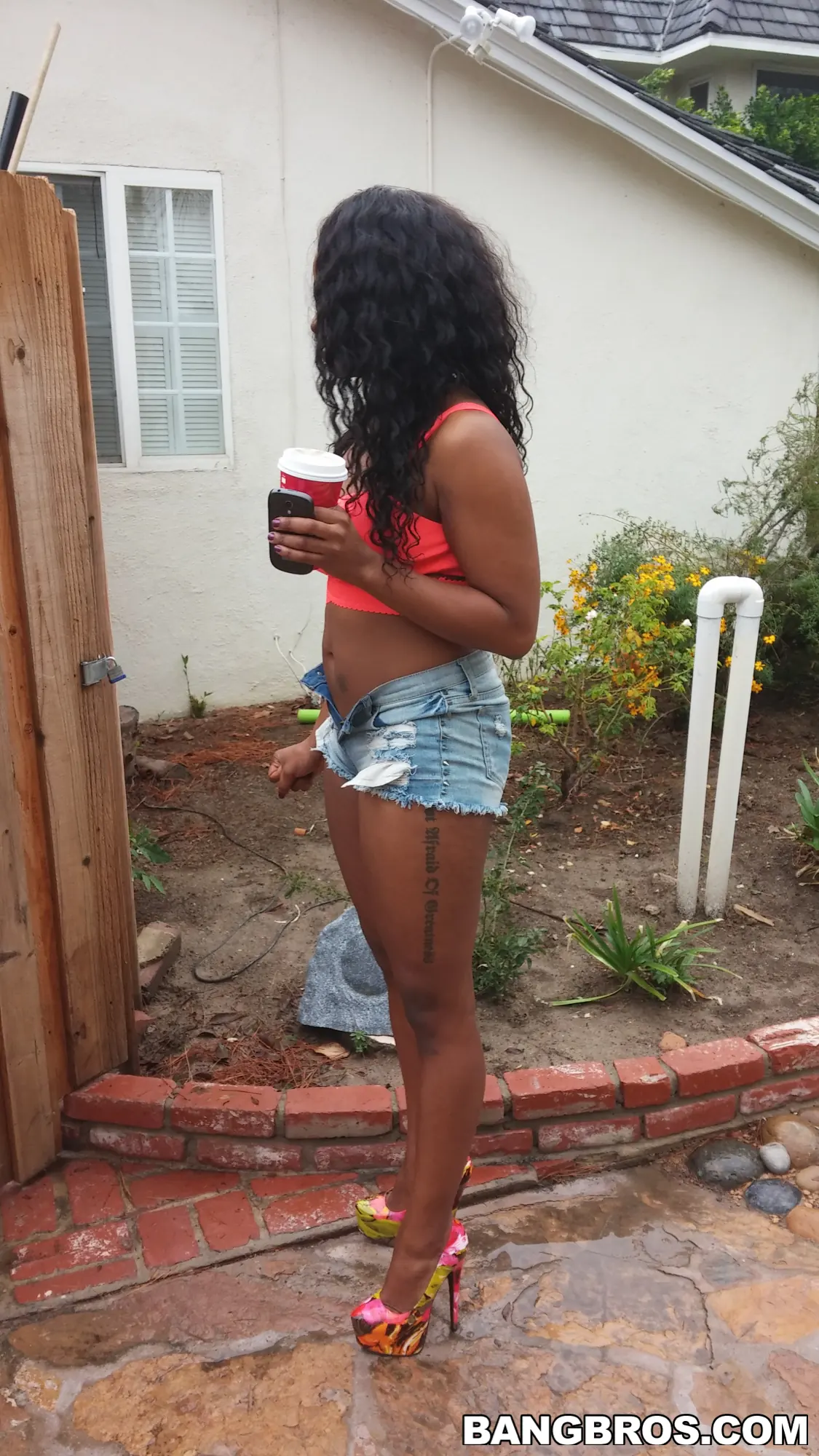 Bangbros 'Thick Ebony Nympho Gets Fucked' starring Tori Taylor (Photo 77)