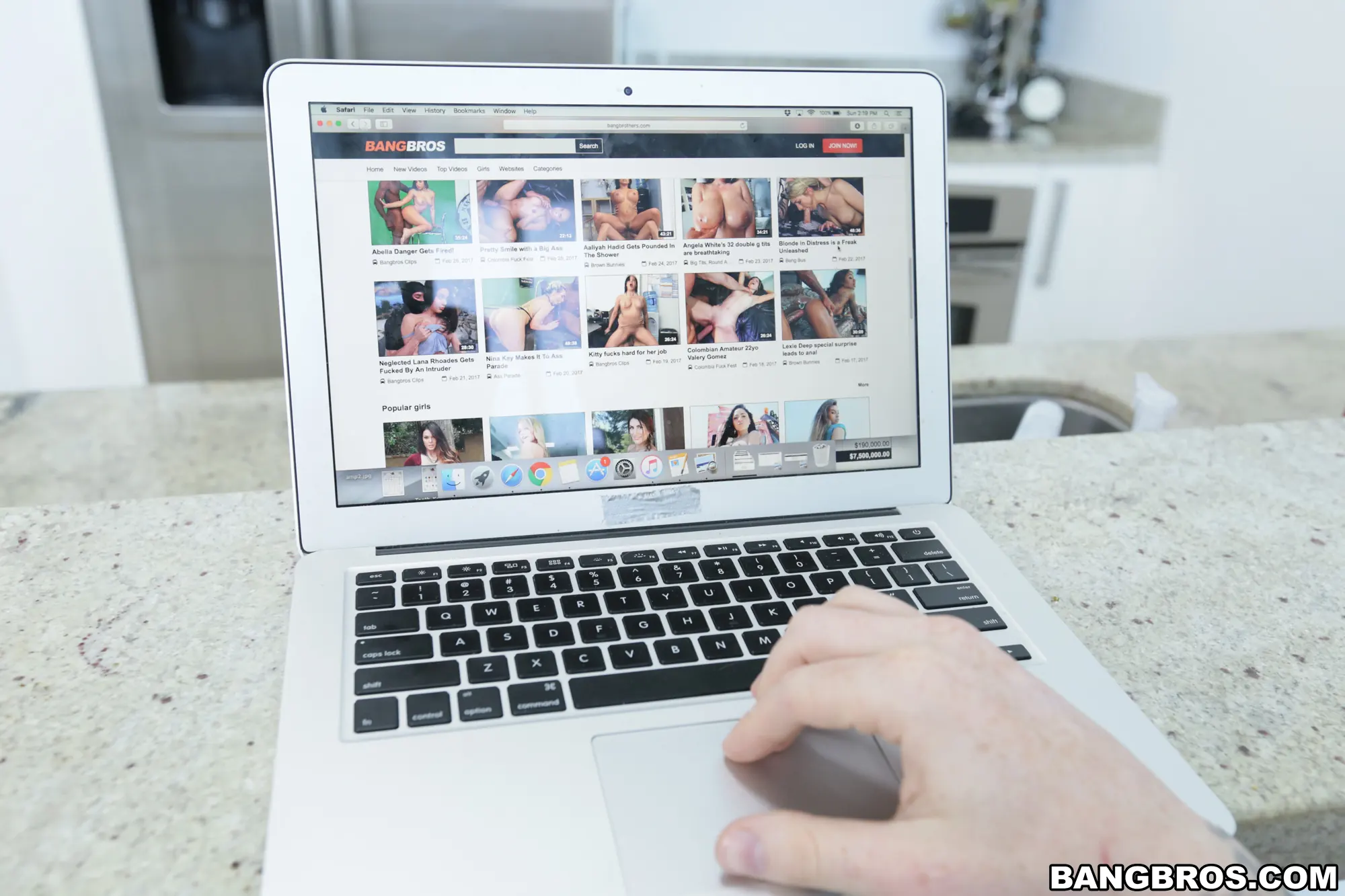 Bangbros 'shows off her sex skills to get the job' starring Uma Jolie (Photo 1)