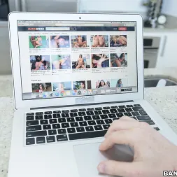 Uma Jolie in 'Bangbros' shows off her sex skills to get the job (Thumbnail 1)