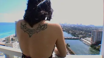Vanessa James in 'Big nice natural tits outdoors in public'