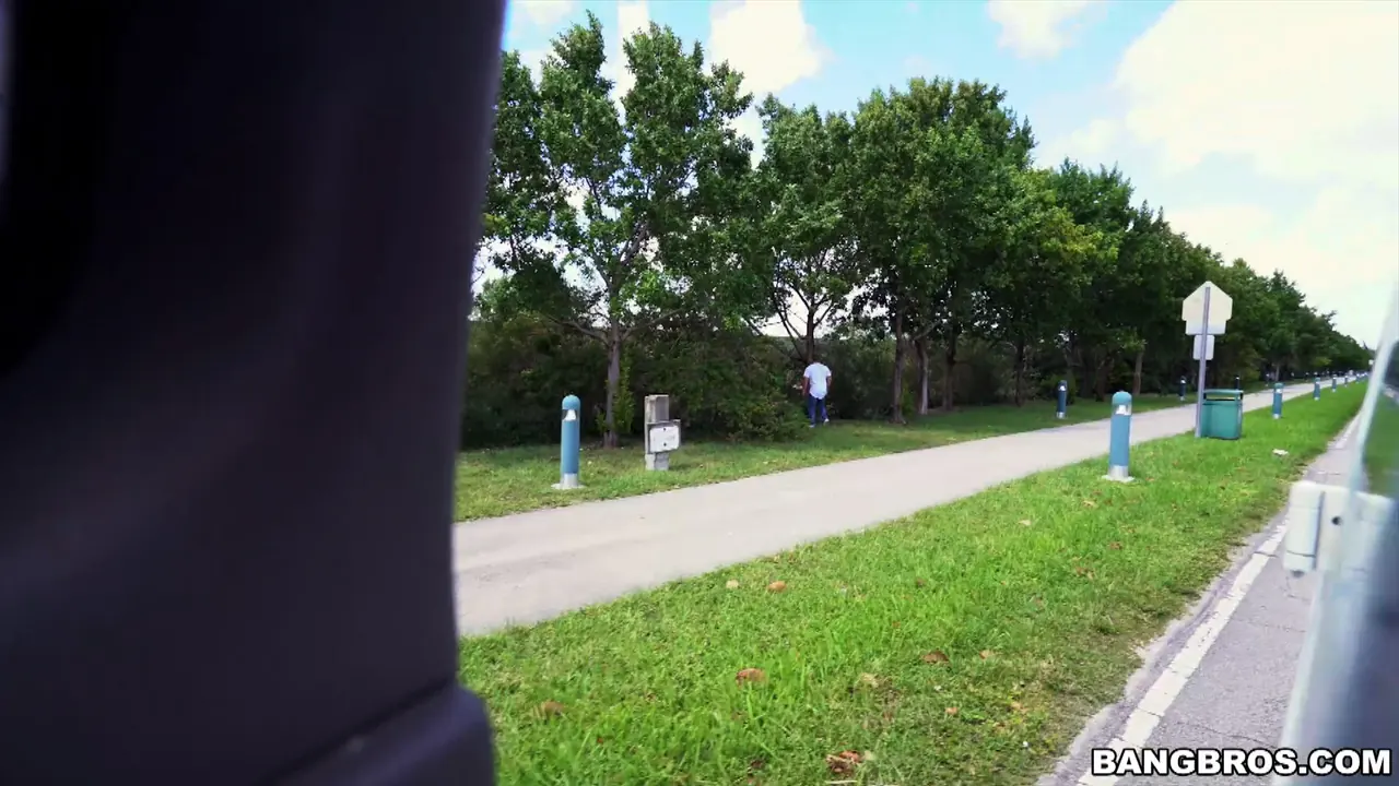 Bangbros 'Gigante botín negro viaja en autobús' protagonizando Vickie Starxxx (foto 1)