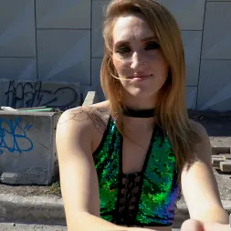 Victoria Gracen in 'Bangbros' The Bus Picks up a Hooker (Thumbnail 33)