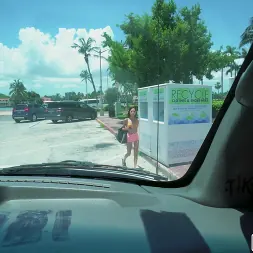 Vina Sky in 'Bangbros' Tiny Asian Pussy Stretched on The Bus (Thumbnail 1)