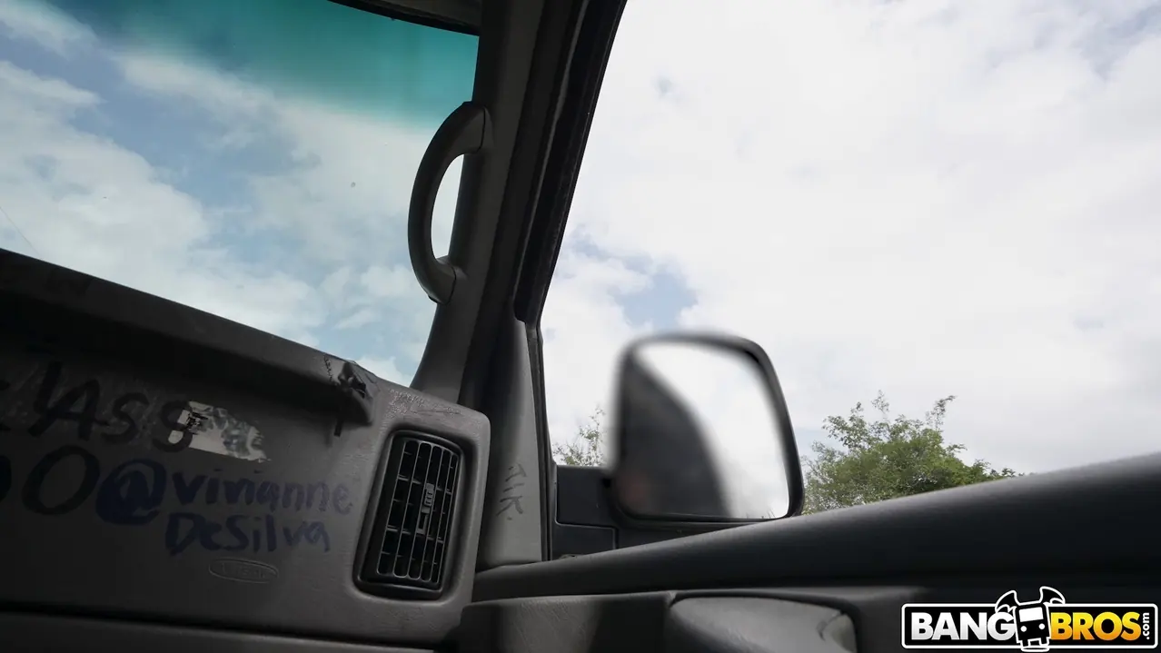 Bangbros 'Linda chica se deja follar en el autobús' protagonizando Violet Reign (foto 1)