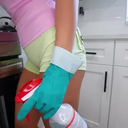 Vivienne Vo in 'Bangbros' Gets Fucked While Cleaning (Thumbnail 59)