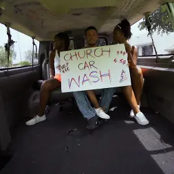 Yara Skye in 'Bangbros' Church girls are easy to get on the Bang Bus (Thumbnail 120)