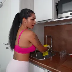 Yasmina Khan in 'Bangbros' Horny for Money (Thumbnail 72)