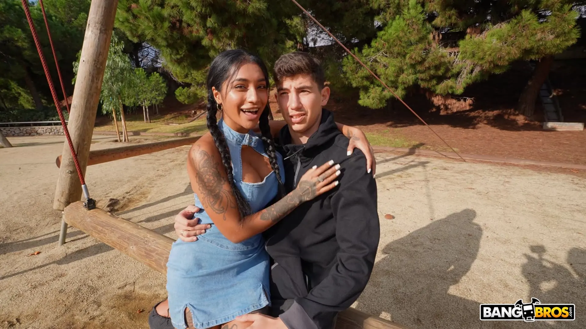 Bangbros 'Squirting Outside' starring Yasmina Khan (Photo 150)