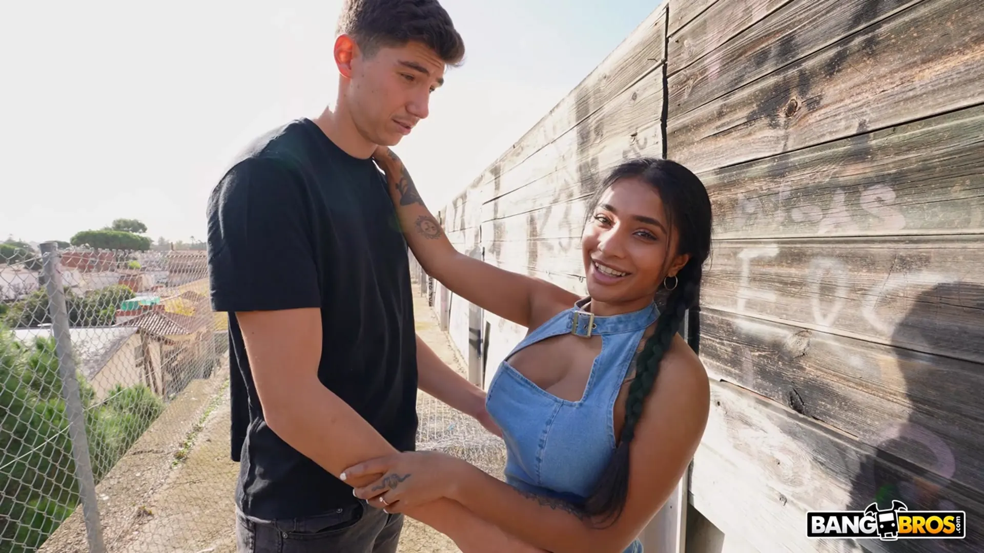 Bangbros 'Squirting Outside' starring Yasmina Khan (Photo 200)